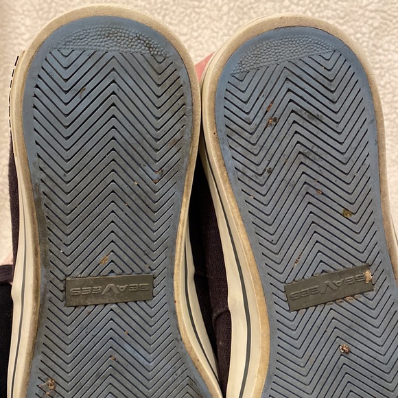 SeaVees Hermosa Plimsoll Slate Navy Linen - Picture 7 of 7